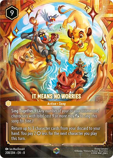 It Means No Worries (Enchanted) (208/204) [Reign of Jafar] | Black Swamp Games