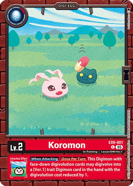 Koromon [EX9-001] [Versus Monsters] | Black Swamp Games