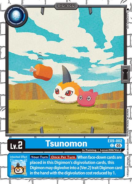 Tsunomon [EX9-002] [Versus Monsters] | Black Swamp Games