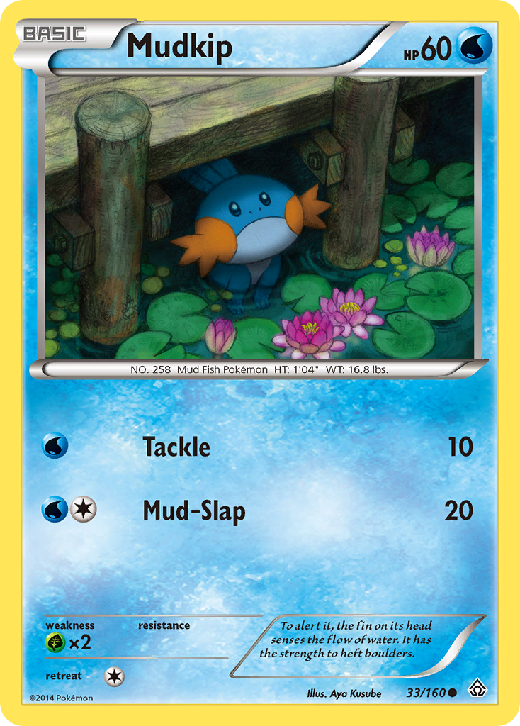 Mudkip (33/160) [XY: Primal Clash] | Black Swamp Games