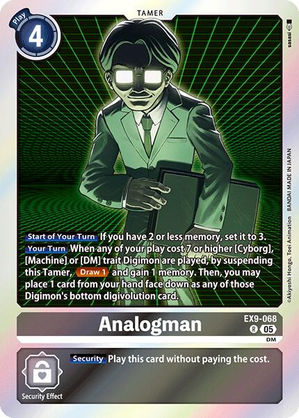 Analogman [EX9-068] [Versus Monsters] | Black Swamp Games