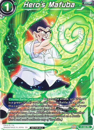 Hero's Mafuba (Power Booster: World Martial Arts Tournament) (P-155) [Promotion Cards] | Black Swamp Games