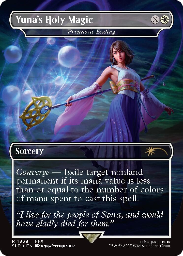 Yuna's Holy Magic - Prismatic Ending [Secret Lair Drop Series] | Black Swamp Games