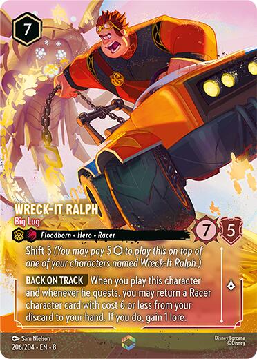Wreck-It Ralph - Big Lug (Enchanted) (206/204) [Reign of Jafar] | Black Swamp Games