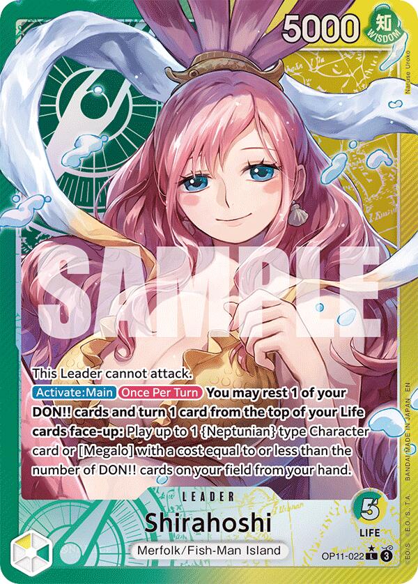 Shirahoshi (Alternate Art) [A Fist of Divine Speed] | Black Swamp Games