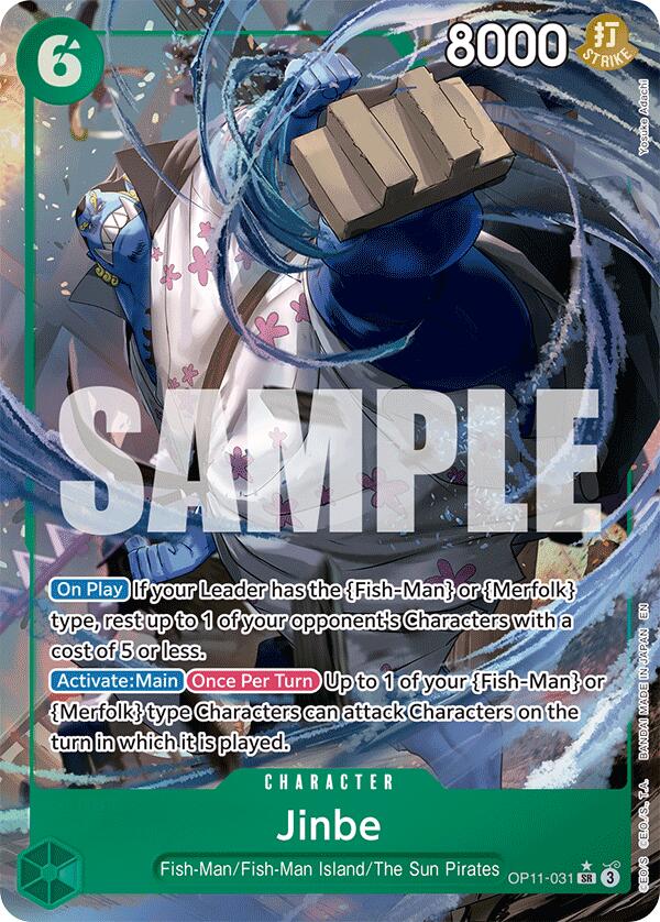 Jinbe (031) (Alternate Art) [A Fist of Divine Speed] | Black Swamp Games