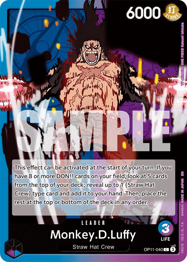 Monkey.D.Luffy (040) [A Fist of Divine Speed] | Black Swamp Games