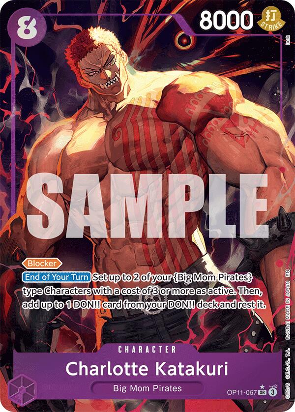 Charlotte Katakuri (067) (Alternate Art) [A Fist of Divine Speed] | Black Swamp Games