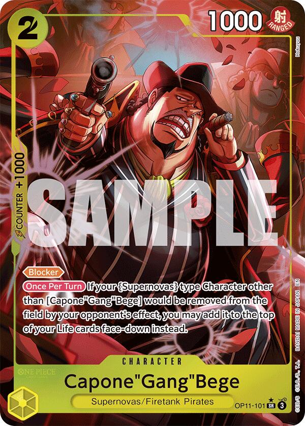 Capone"Gang"Bege (Alternate Art) [A Fist of Divine Speed] | Black Swamp Games