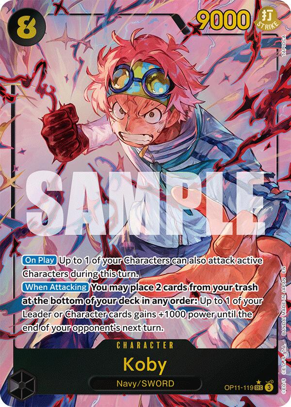 Koby (119) (Alternate Art) [A Fist of Divine Speed] | Black Swamp Games