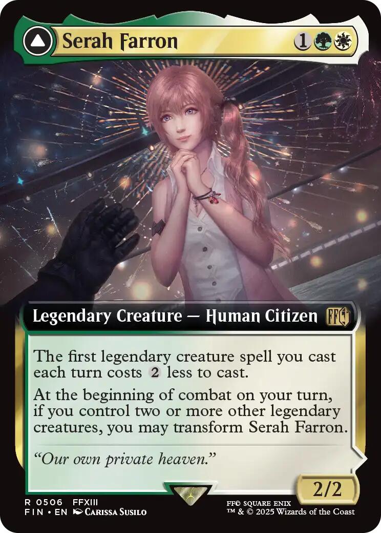 Serah Farron // Crystallized Serah (Extended Art) [FINAL FANTASY] | Black Swamp Games