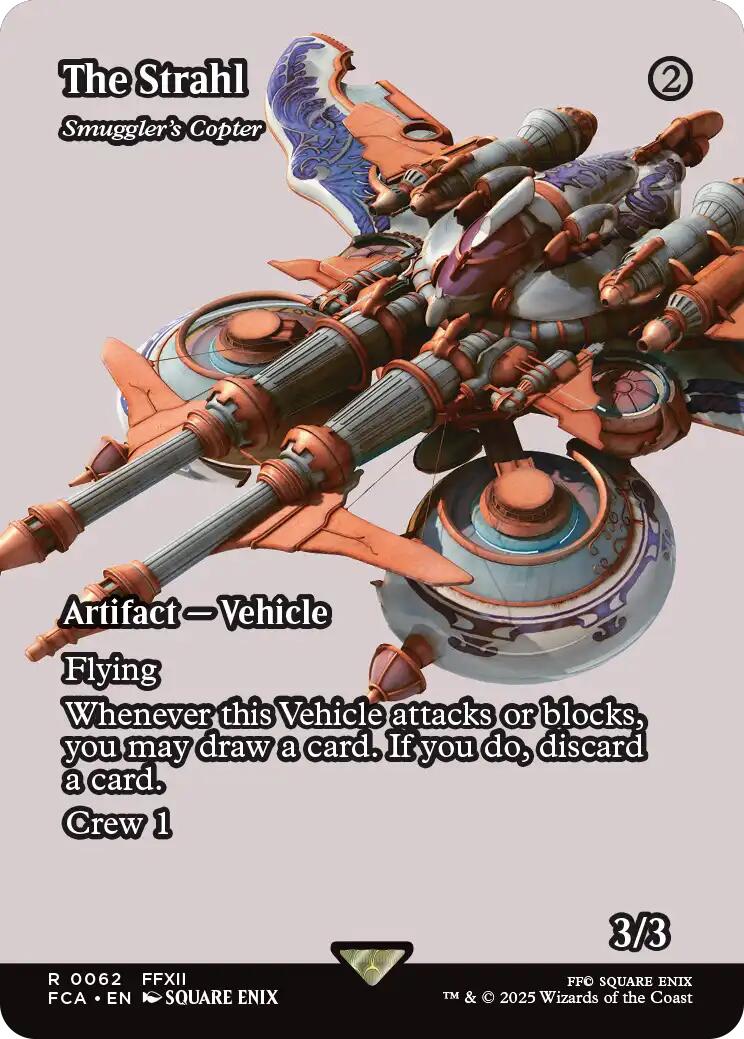 The Strahl - Smuggler's Copter (Showcase) [FINAL FANTASY : Through the Ages] | Black Swamp Games
