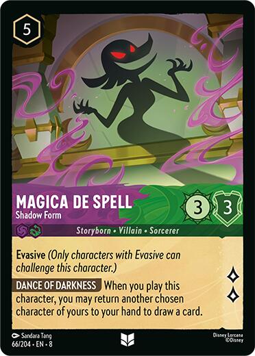 Magica De Spell - Shadow Form (66/204) [Reign of Jafar] | Black Swamp Games