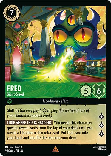 Fred - Giant-Sized (98/204) [Reign of Jafar] | Black Swamp Games