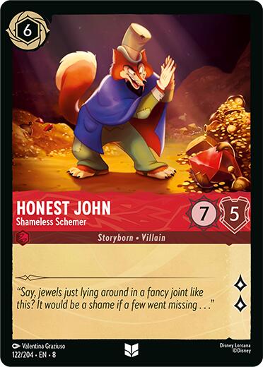 Honest John - Shameless Schemer (122/204) [Reign of Jafar] | Black Swamp Games
