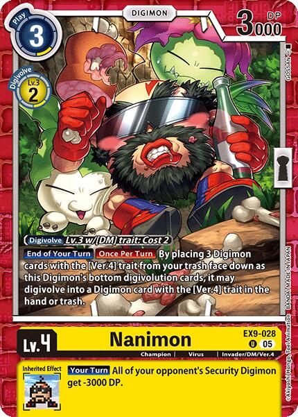 Nanimon [EX9-028] [Versus Monsters] | Black Swamp Games