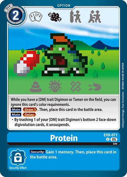 Protein [EX9-071] [Versus Monsters] | Black Swamp Games