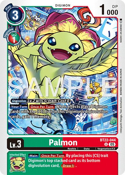Palmon [BT22-044] [Cyber Eden] | Black Swamp Games