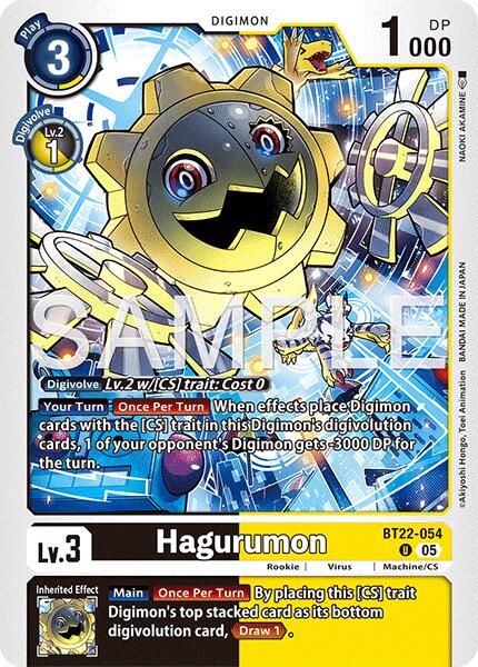 Hagurumon [BT22-054] [Cyber Eden] | Black Swamp Games