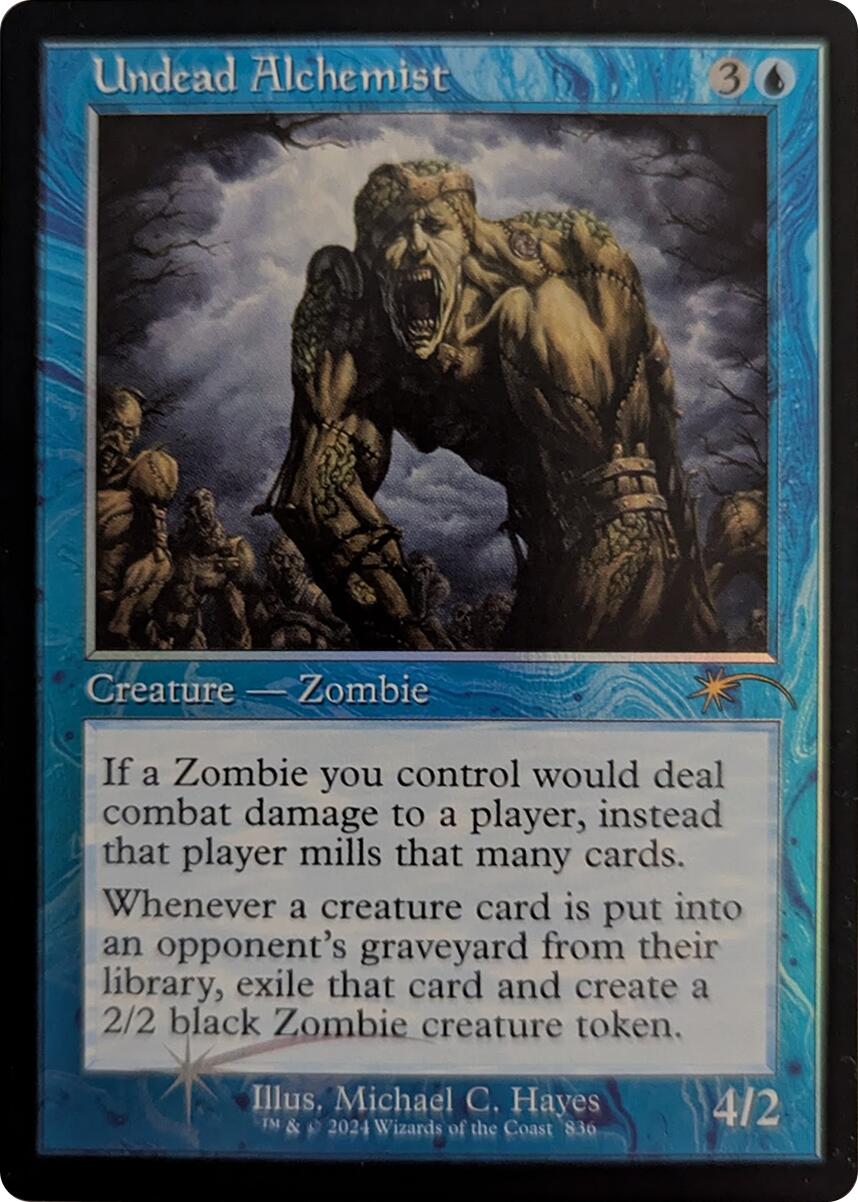 Undead Alchemist (Retro Frame) [Secret Lair Drop Series] | Black Swamp Games