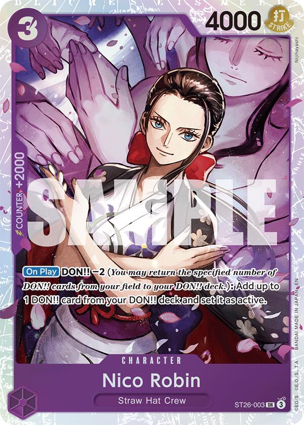Nico Robin [Starter Deck: Purple/Black Monkey.D.Luffy] | Black Swamp Games