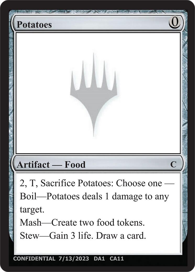 Potatoes [Mystery Booster] | Black Swamp Games