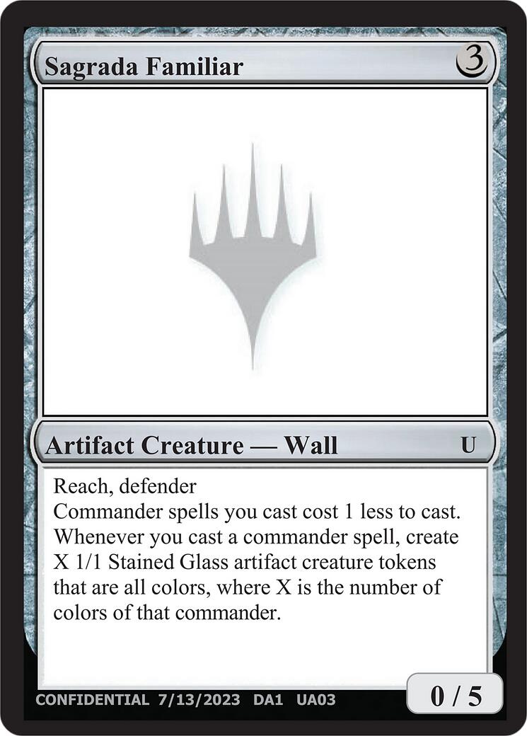 Sagrada Familiar [Mystery Booster] | Black Swamp Games