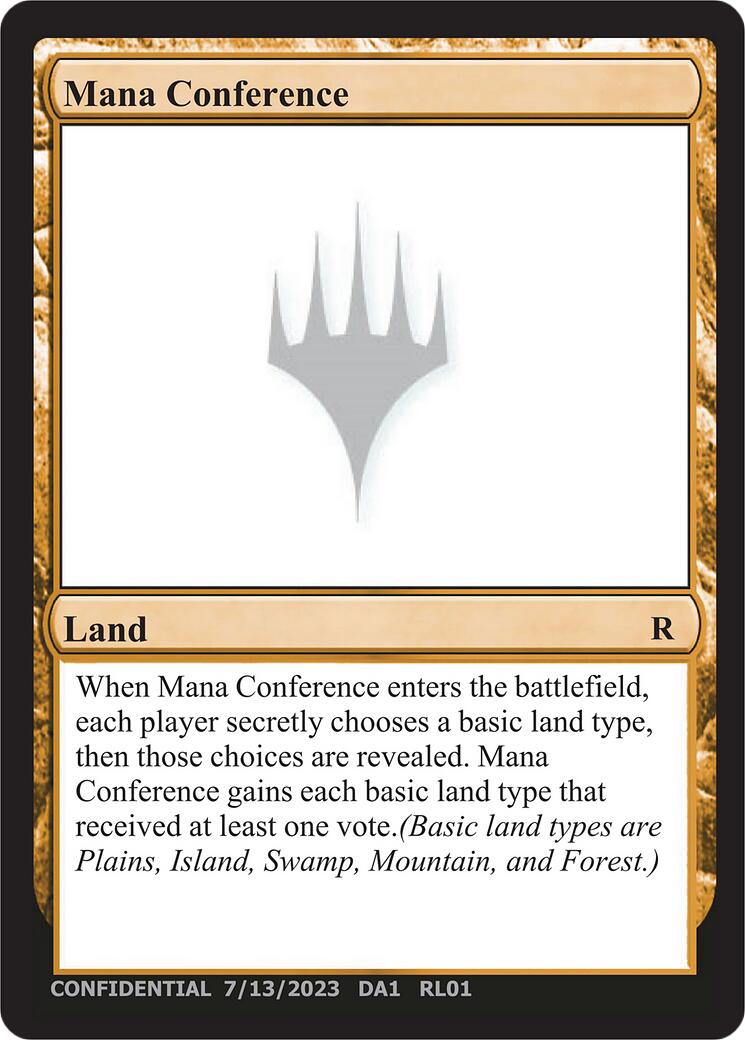 Mana Conference [Mystery Booster] | Black Swamp Games