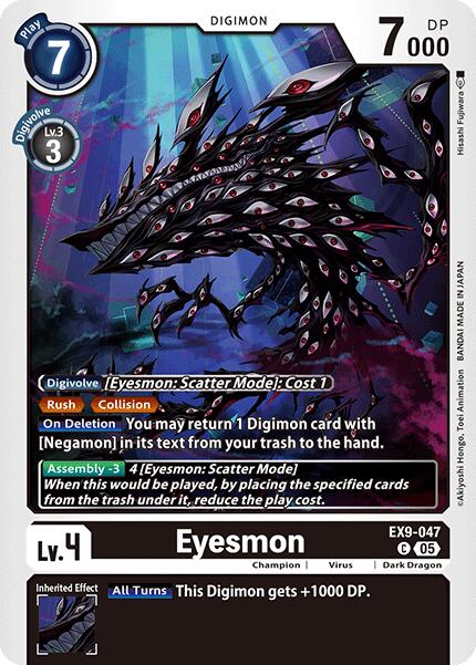 Eyesmon [EX9-047] [Versus Monsters] | Black Swamp Games