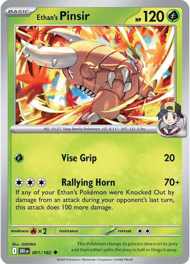 Ethan's Pinsir (001/182) [Scarlet & Violet: Destined Rivals] | Black Swamp Games