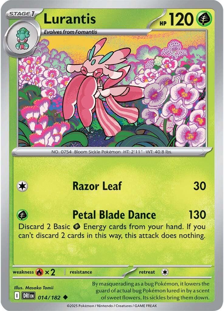 Lurantis (014/182) [Scarlet & Violet: Destined Rivals] | Black Swamp Games