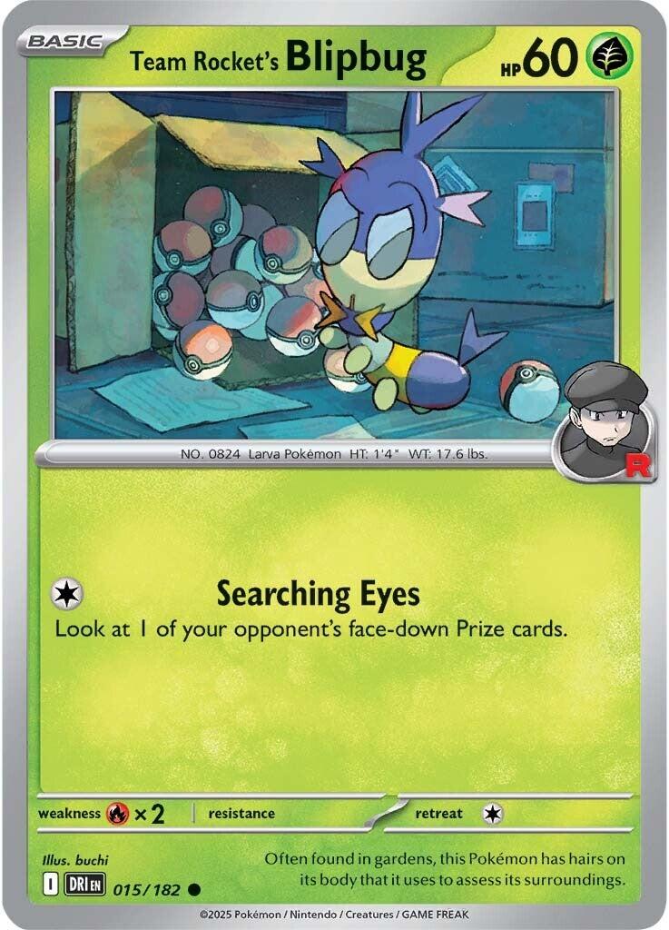 Team Rocket's Blipbug (015/182) [Scarlet & Violet: Destined Rivals] | Black Swamp Games
