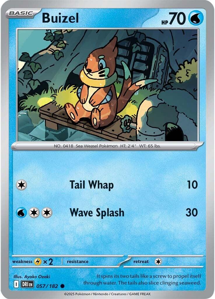 Buizel (057/182) [Scarlet & Violet: Destined Rivals] | Black Swamp Games