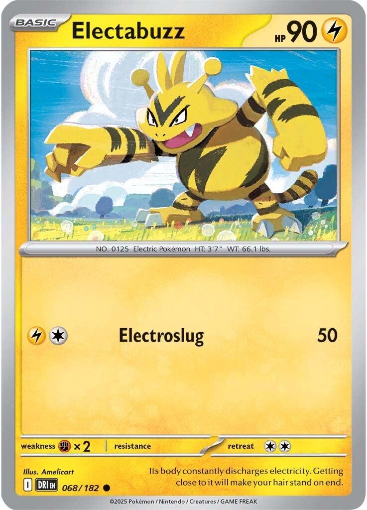 Electabuzz (068/182) [Scarlet & Violet: Destined Rivals] | Black Swamp Games