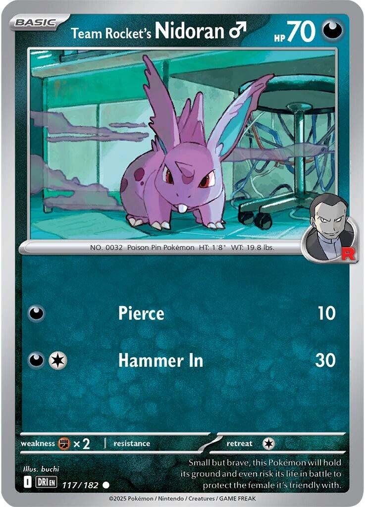 Team Rocket's Nidorand (117/182) [Scarlet & Violet: Destined Rivals] | Black Swamp Games