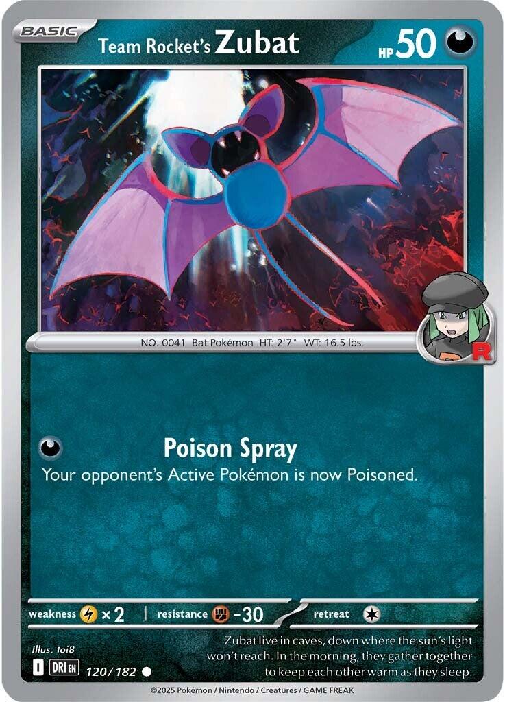 Team Rocket's Zubat (120/182) [Scarlet & Violet: Destined Rivals] | Black Swamp Games