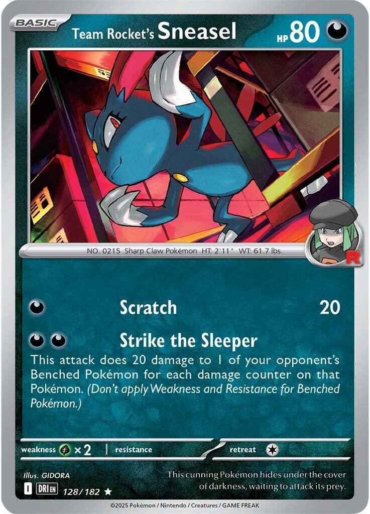 Team Rocket's Sneasel (128/182) [Scarlet & Violet: Destined Rivals] | Black Swamp Games