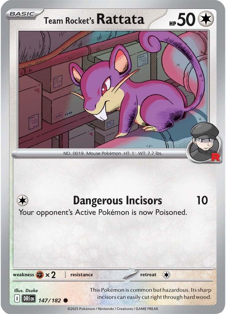 Team Rocket's Rattata (147/182) [Scarlet & Violet: Destined Rivals] | Black Swamp Games