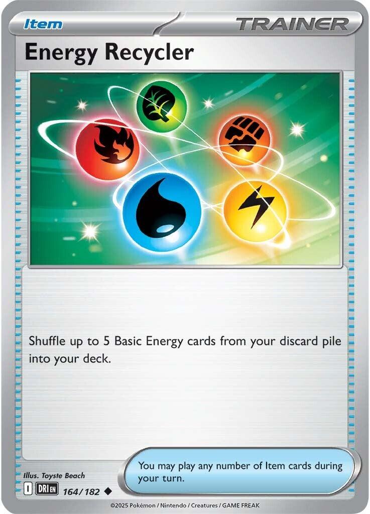 Energy Recycler (164/182) [Scarlet & Violet: Destined Rivals] | Black Swamp Games