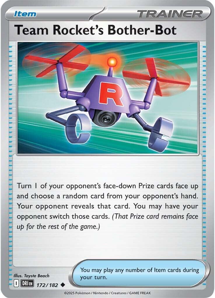 Team Rocket's Bother-Bot (172/182) [Scarlet & Violet: Destined Rivals] | Black Swamp Games