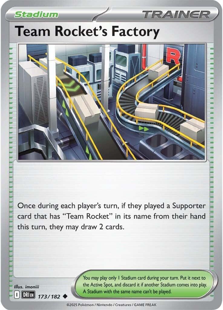 Team Rocket's Factory (173/182) [Scarlet & Violet: Destined Rivals] | Black Swamp Games