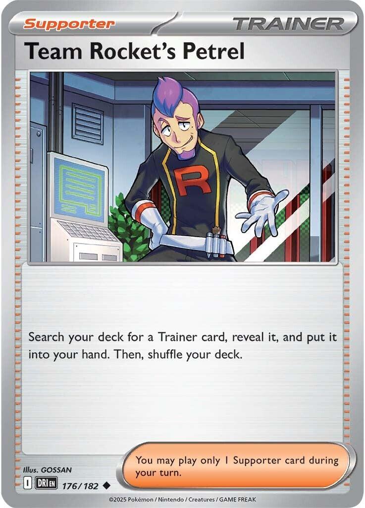 Team Rocket's Petrel (176/182) [Scarlet & Violet: Destined Rivals] | Black Swamp Games