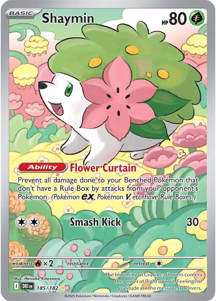 Shaymin (185/182) [Scarlet & Violet: Destined Rivals] | Black Swamp Games