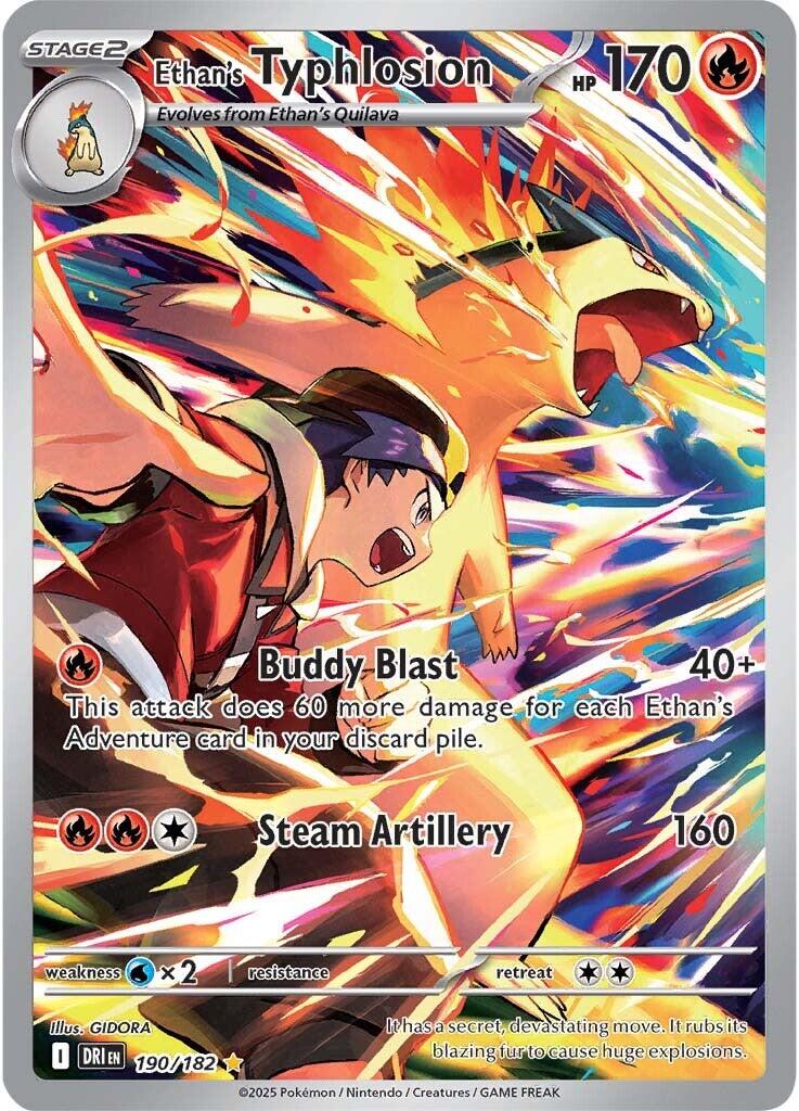 Ethan's Typhlosion (190/182) [Scarlet & Violet: Destined Rivals] | Black Swamp Games