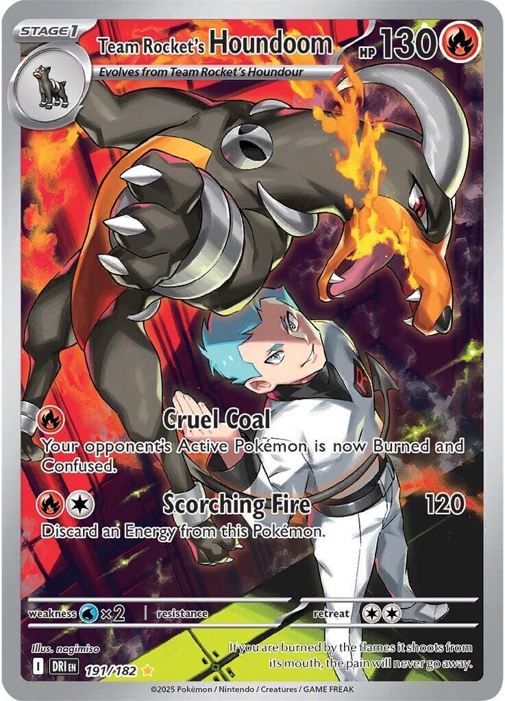 Team Rocket's Houndoom (191/182) [Scarlet & Violet: Destined Rivals] | Black Swamp Games
