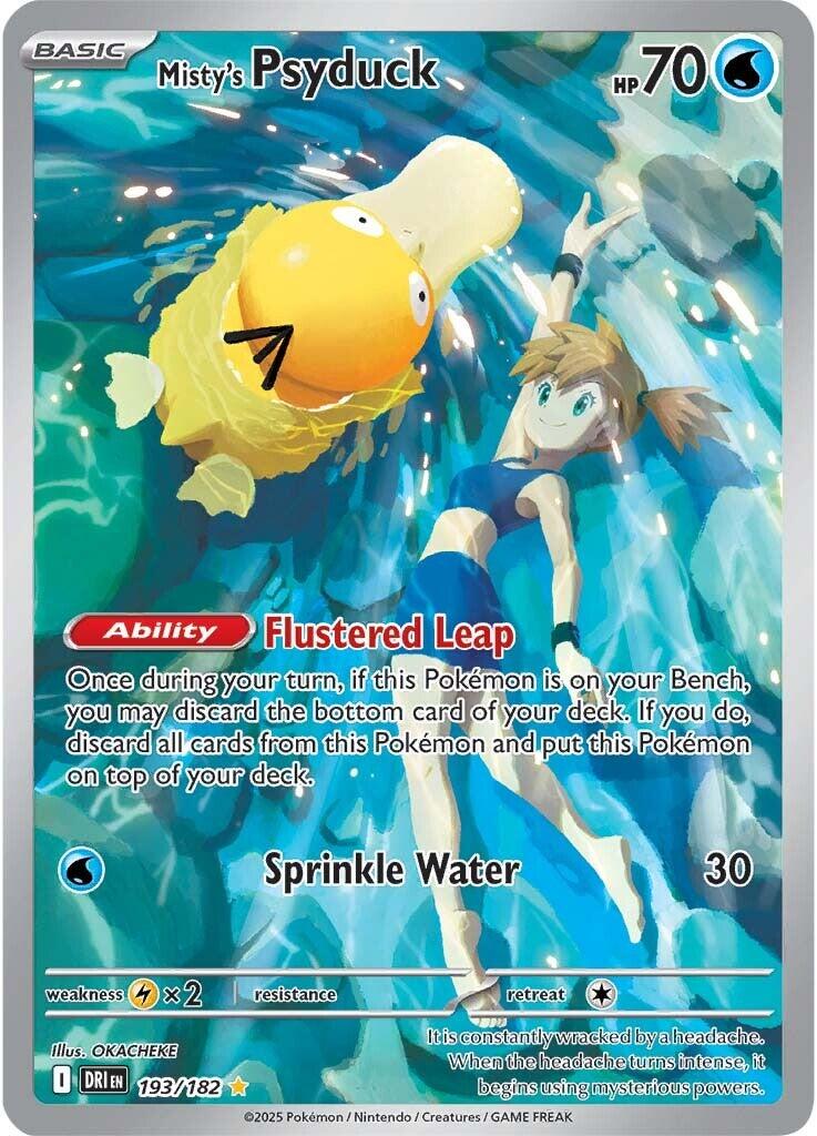 Misty's Psyduck (193/182) [Scarlet & Violet: Destined Rivals] | Black Swamp Games
