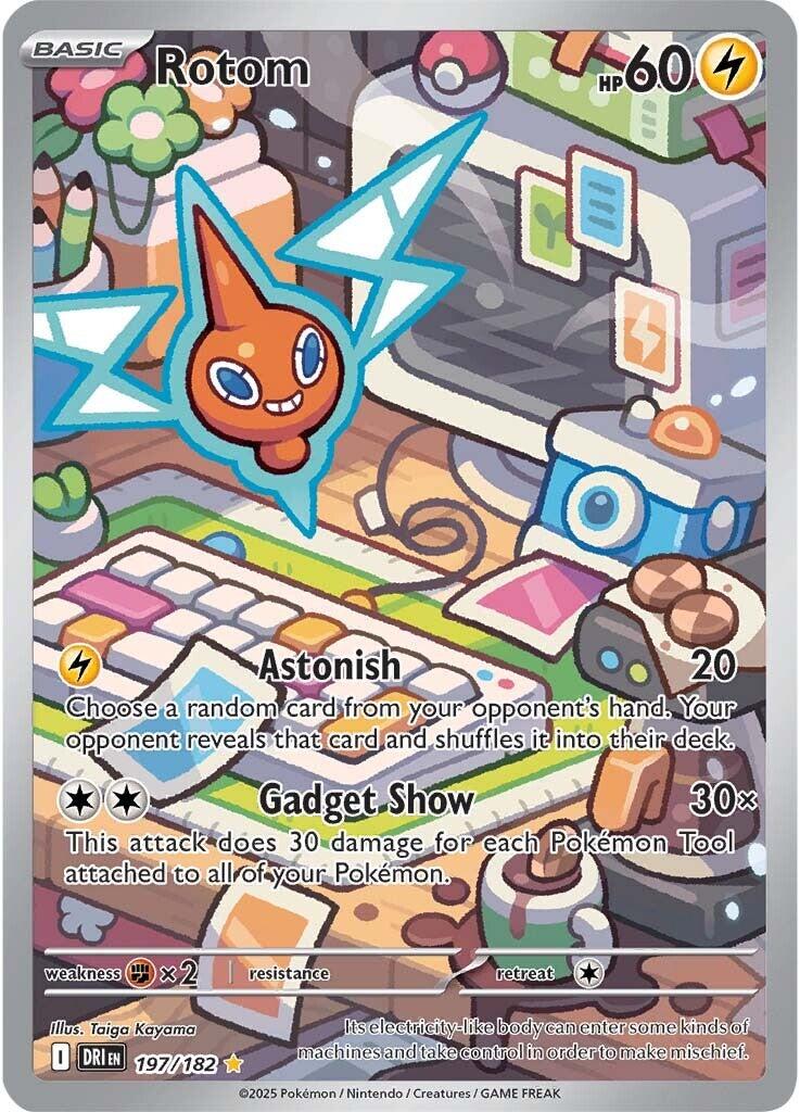 Rotom (197/182) [Scarlet & Violet: Destined Rivals] | Black Swamp Games