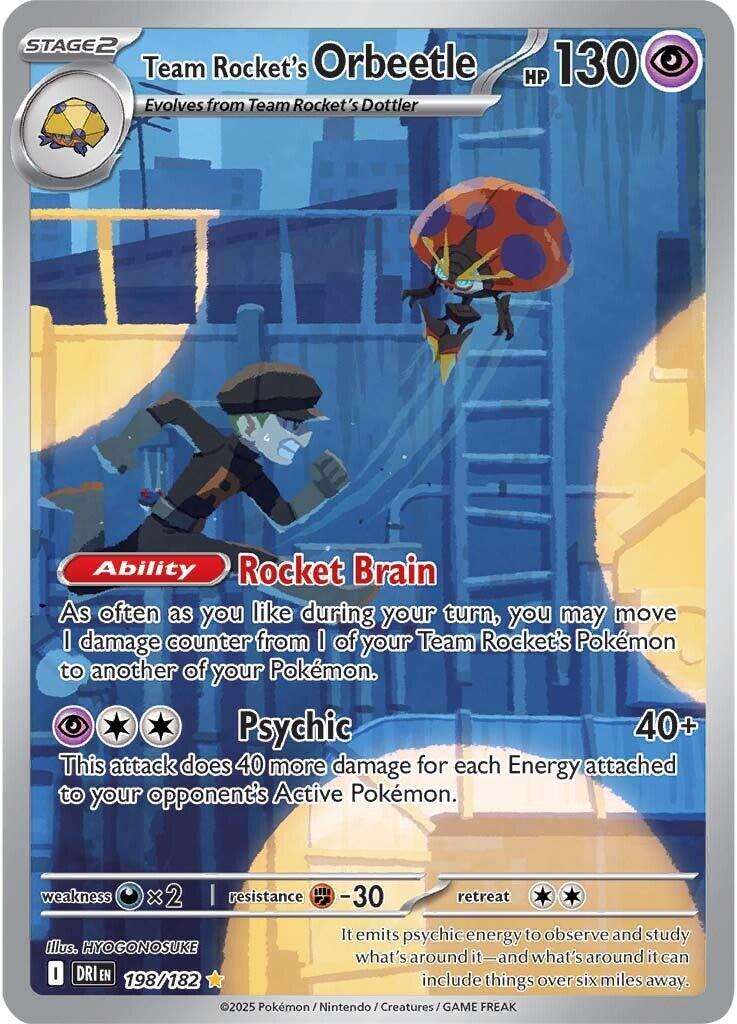 Team Rocket's Orbeetle (198/182) [Scarlet & Violet: Destined Rivals] | Black Swamp Games