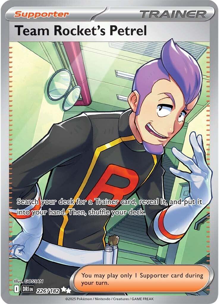 Team Rocket's Petrel (226/182) [Scarlet & Violet: Destined Rivals] | Black Swamp Games