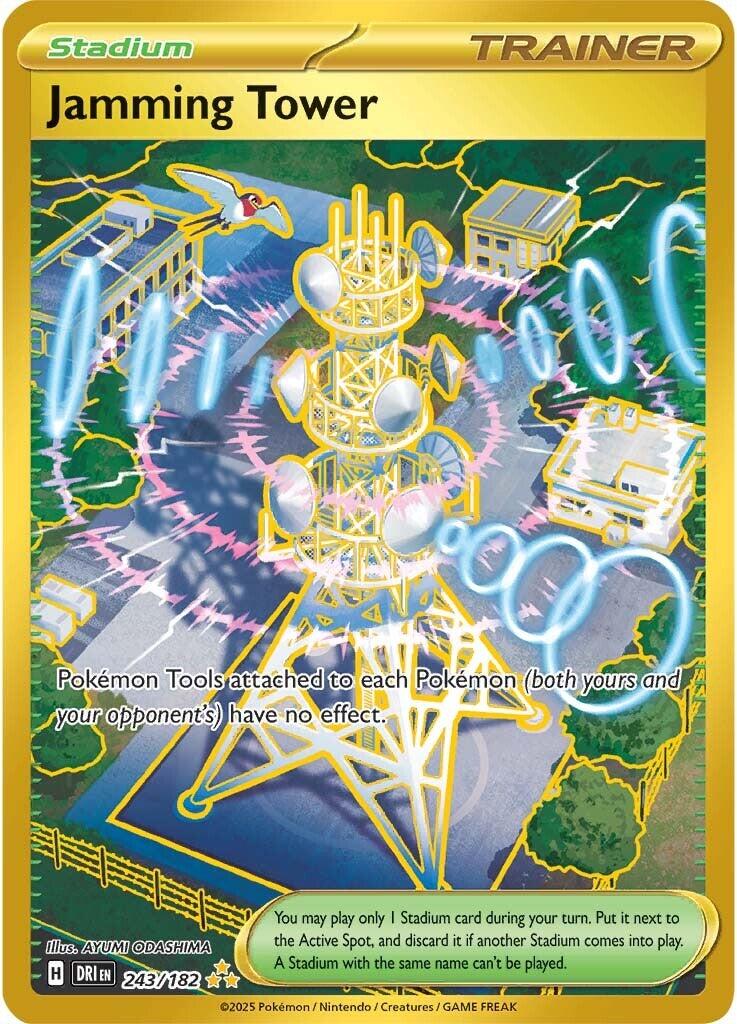 Jamming Tower (243/182) [Scarlet & Violet: Destined Rivals] | Black Swamp Games